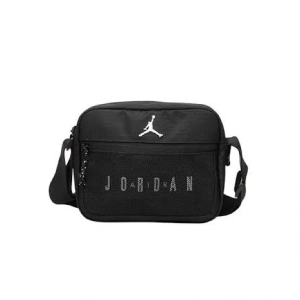 Jordan Black Crossbody Bag with Adjustable Strap